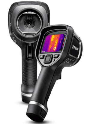 An infrared thermal camera suitable for infrared training, such as the FLIR E8-XT.