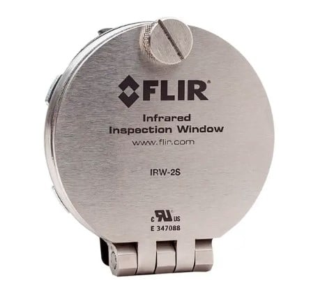 FLIR 2″ IR Window - Stainless Steel