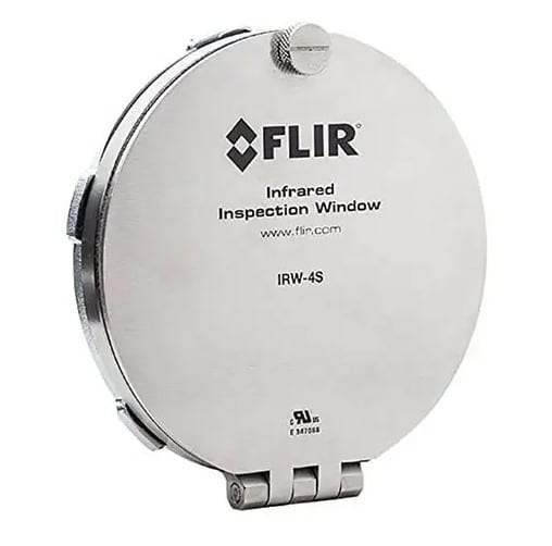 FLIR 4″ IR Window - Stainless Steel