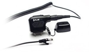 A FLIR MR05 Impact Pin Probe with an attached cord for infrared training purposes.