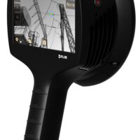 A FLIR Si124 Acoustic Imaging Camera with a built-in screen for infrared imaging.